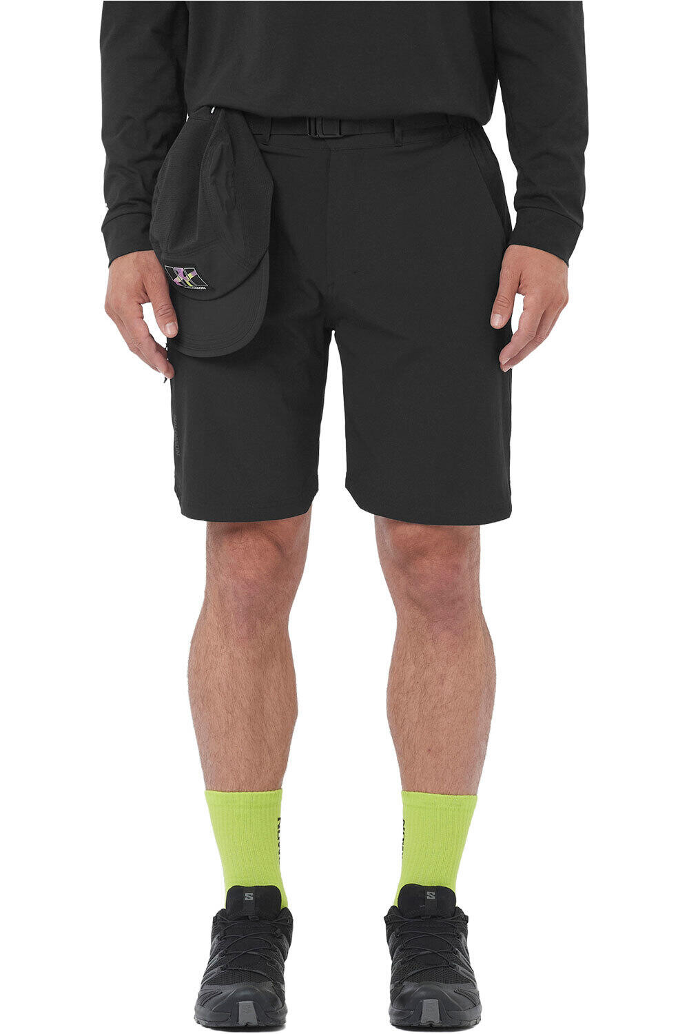 Salomon pantalón corto montaña hombre WAYFARER 2.0 SHORTS  M vista frontal