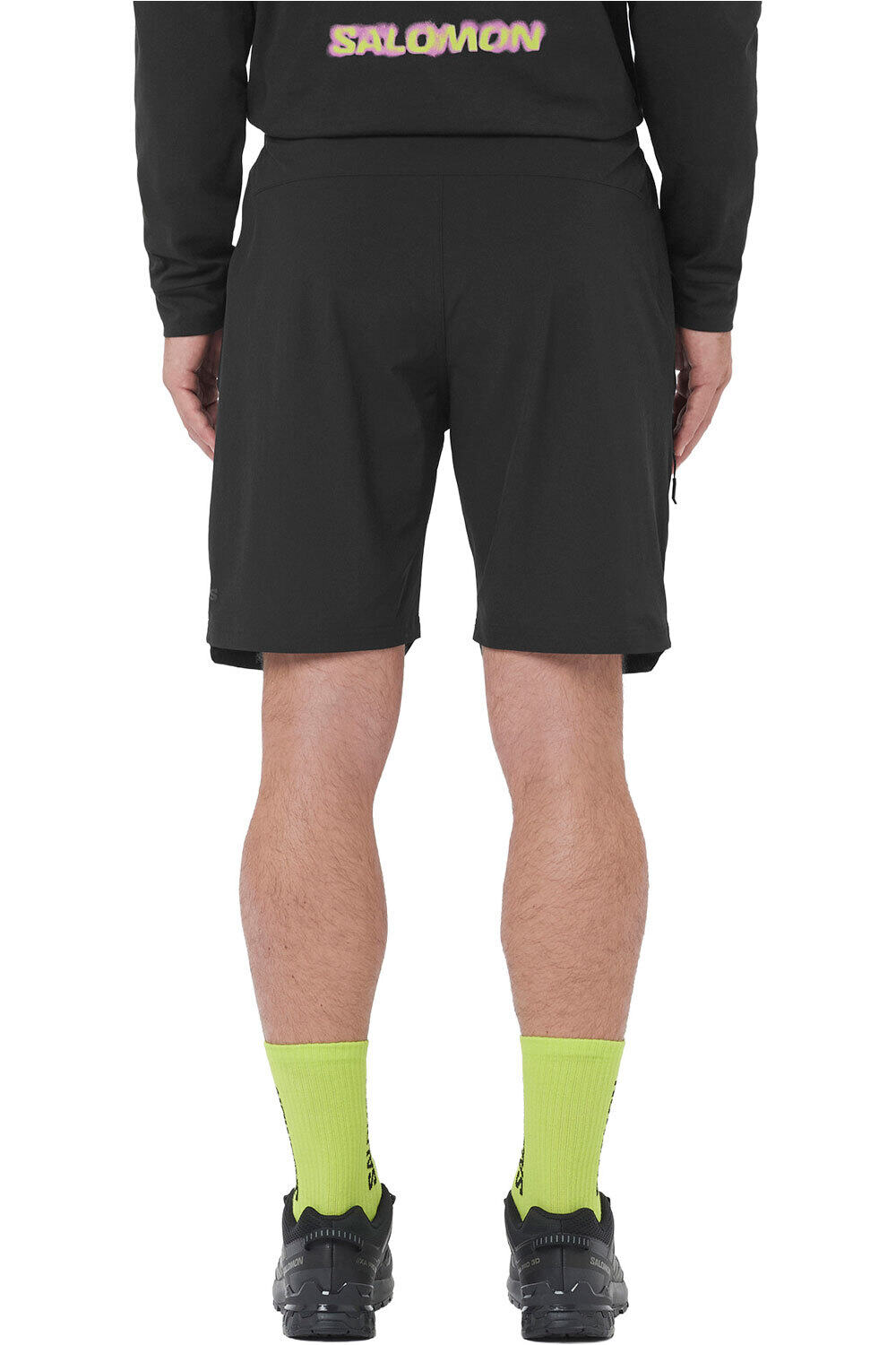 Salomon pantalón corto montaña hombre WAYFARER 2.0 SHORTS  M vista trasera