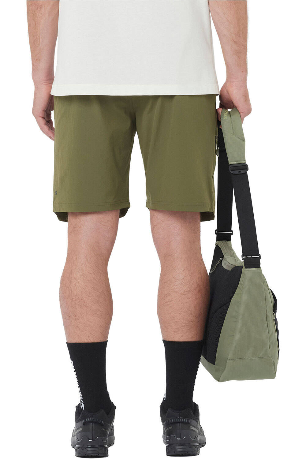 Salomon pantalón corto montaña hombre WAYFARER 2.0 SHORTS  M vista trasera