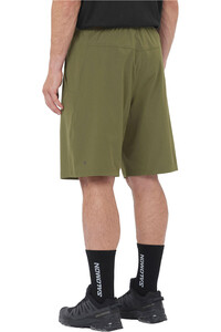 Salomon pantalón corto montaña hombre WAYFARER EASE 2.0 SHRT M vista trasera