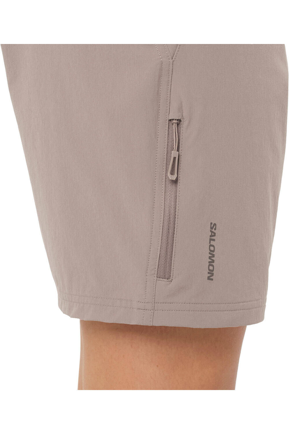 Salomon pantalón corto montaña mujer WAYFARER 2.0 SHORTS W vista detalle