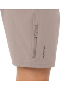 Salomon pantalón corto montaña mujer WAYFARER 2.0 SHORTS W vista detalle