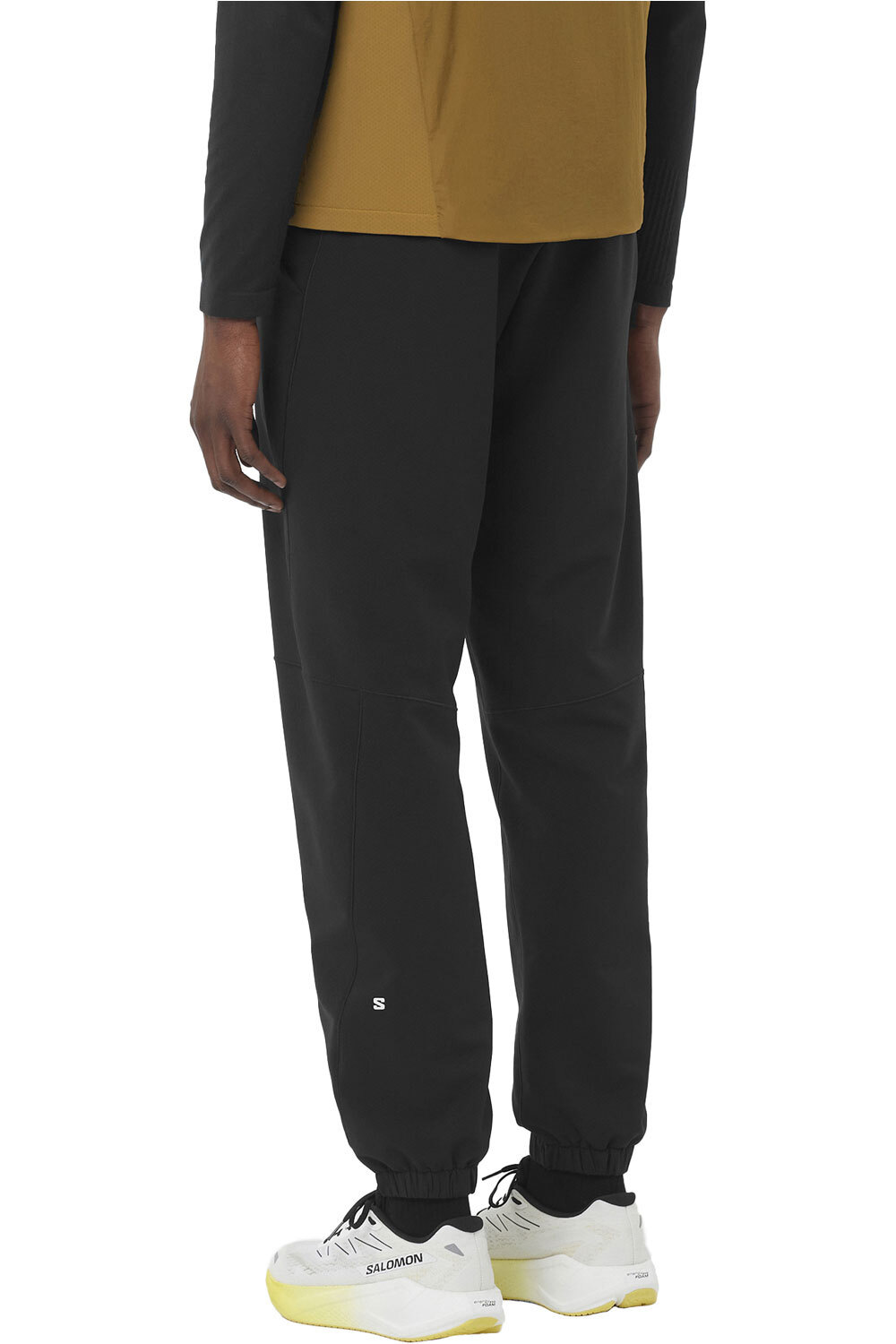 Salomon pantalón impermeable trail running hombre SHKout HEXAFLOW PANTS M vista trasera