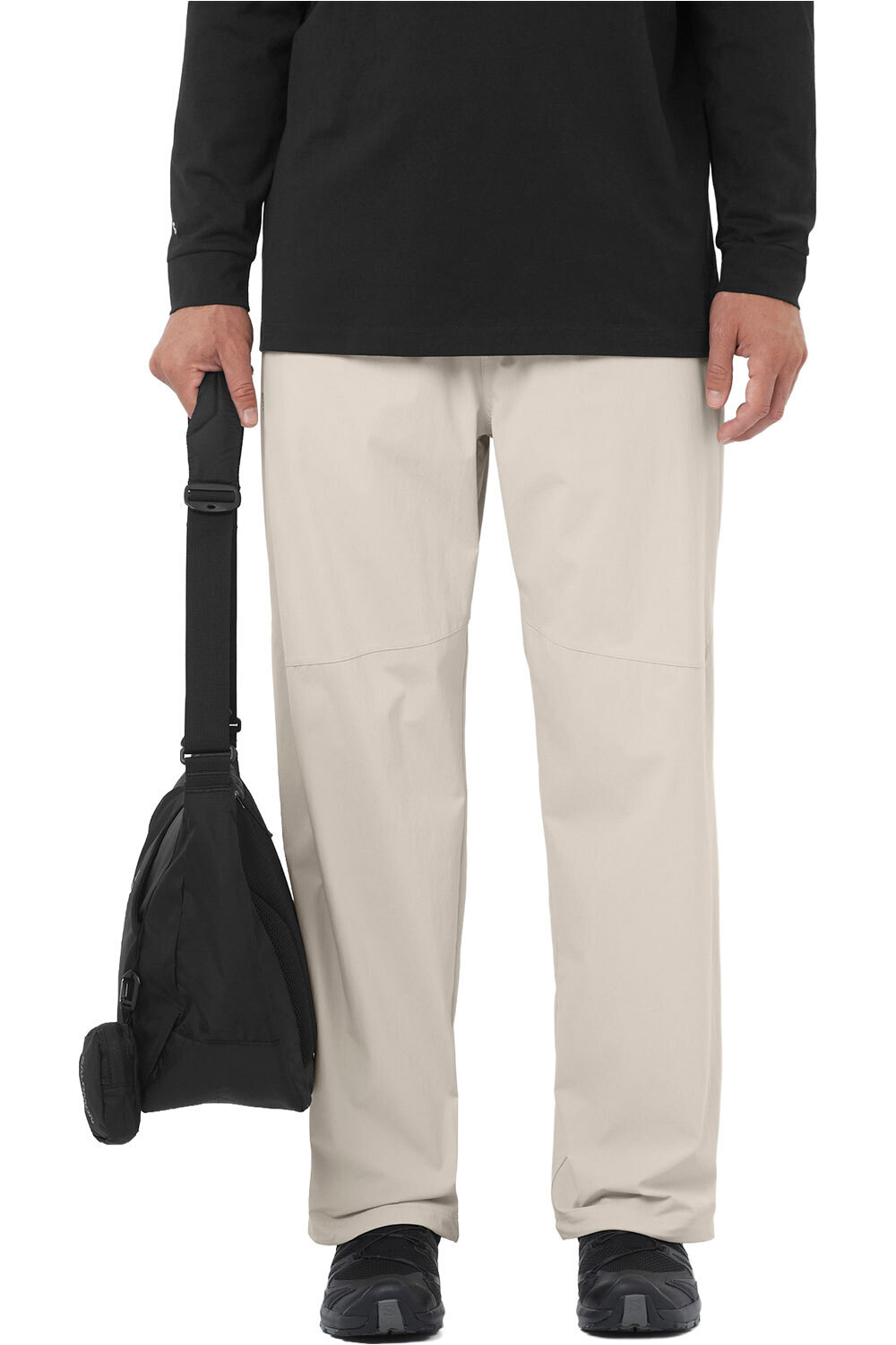 Salomon pantalón montaña hombre WAYFARER EASE 2.0 PANTS M vista frontal