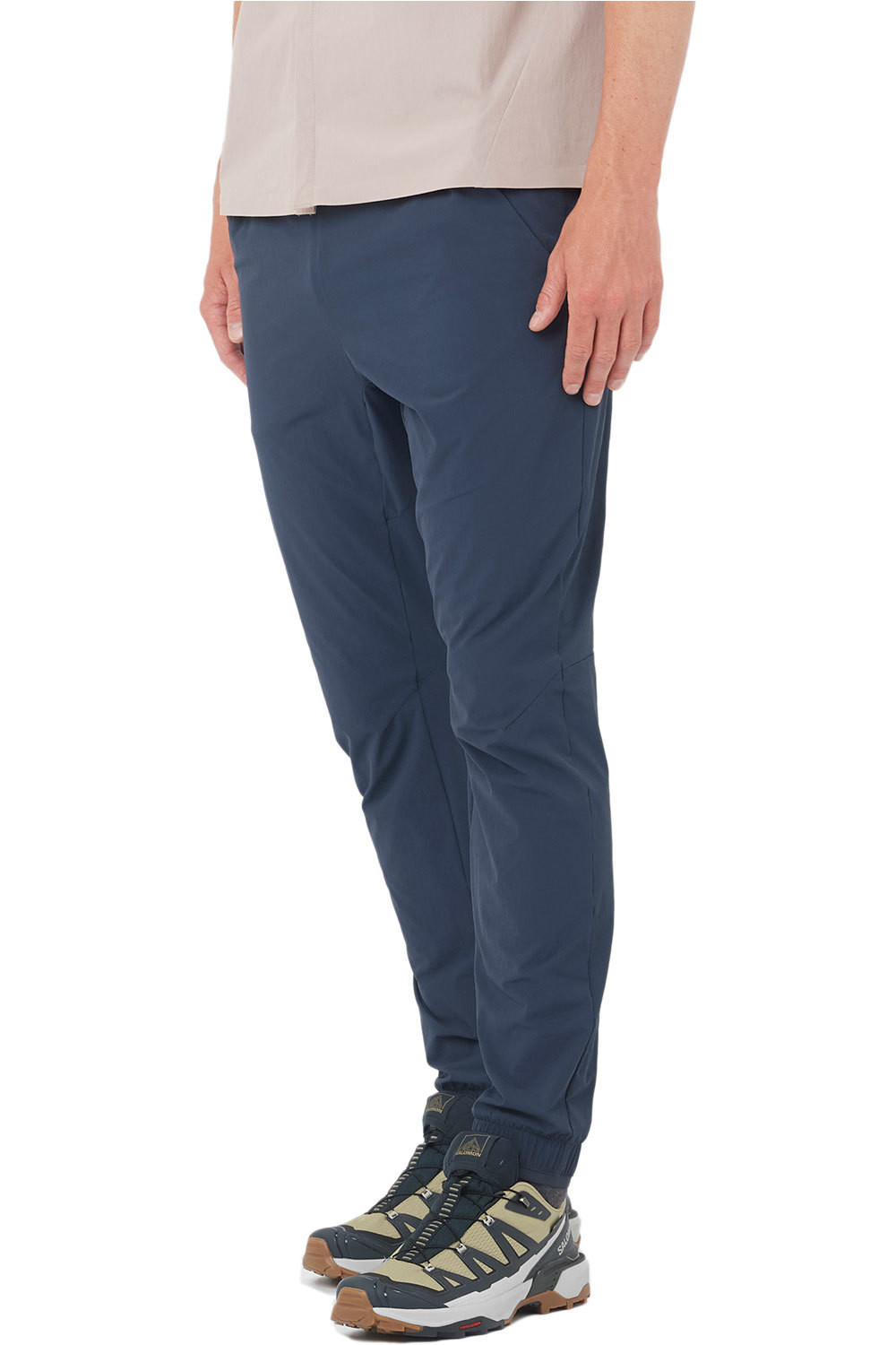 Salomon pantalón montaña hombre WAYFARER EASE PANTS M vista frontal