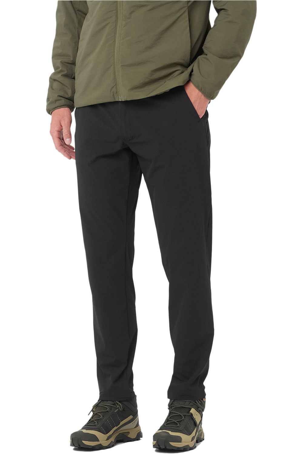 Salomon pantalón montaña hombre WAYFARER EVERYDAY PANTS M vista frontal