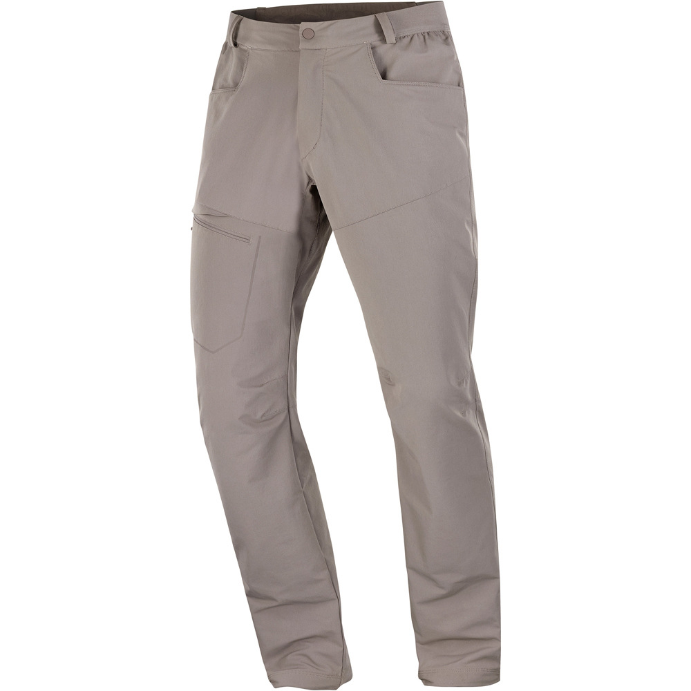 Salomon pantalón montaña hombre WAYFARER WARM PANTS M vista detalle