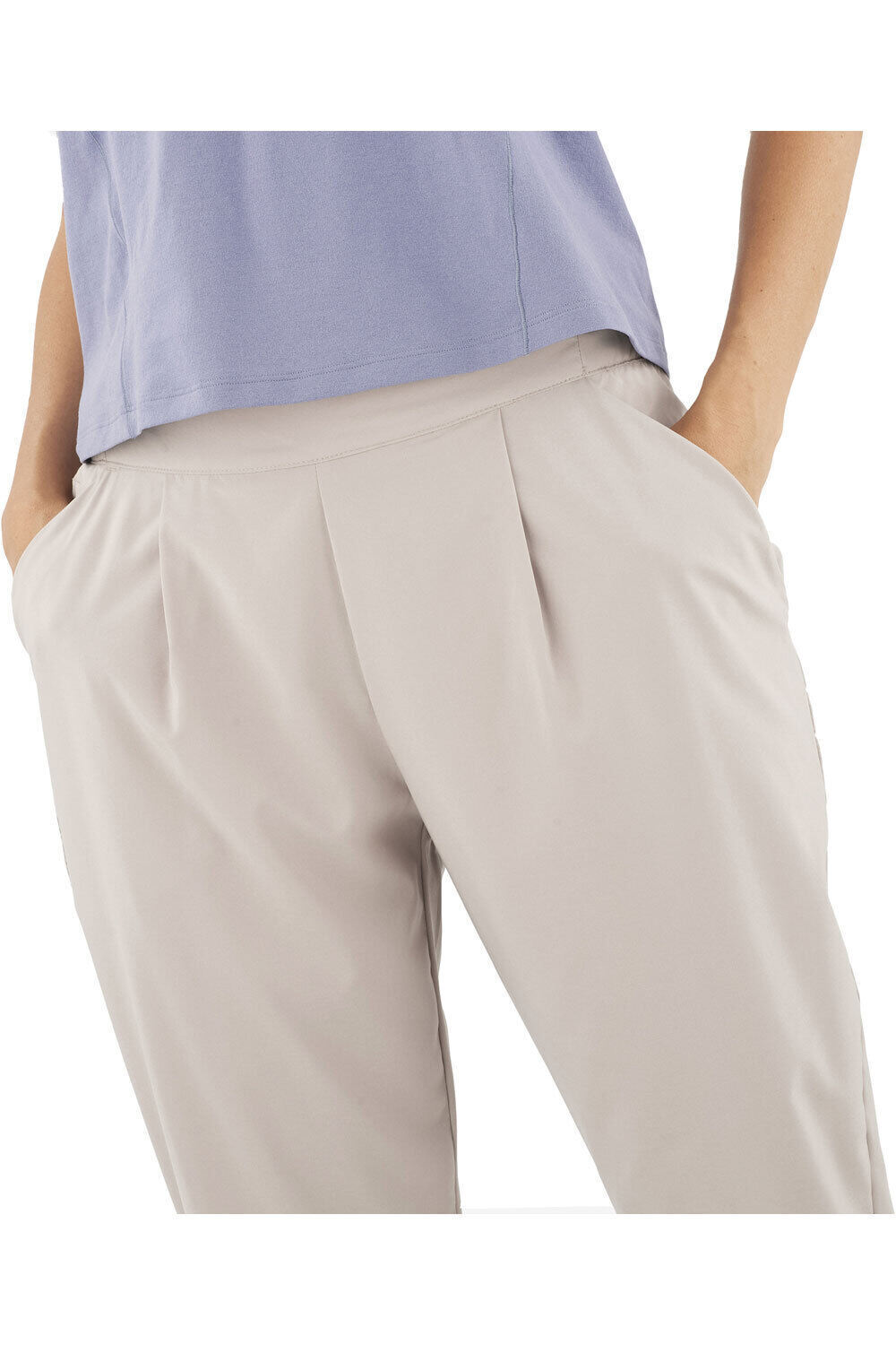 Salomon pantalón montaña mujer COMET PANTS W vista detalle