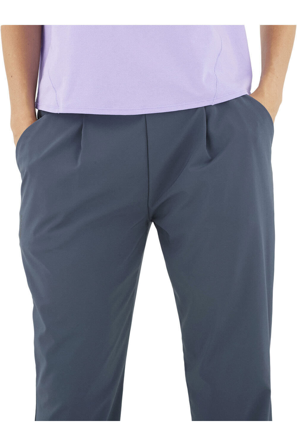 Salomon pantalón montaña mujer COMET PANTS W vista detalle