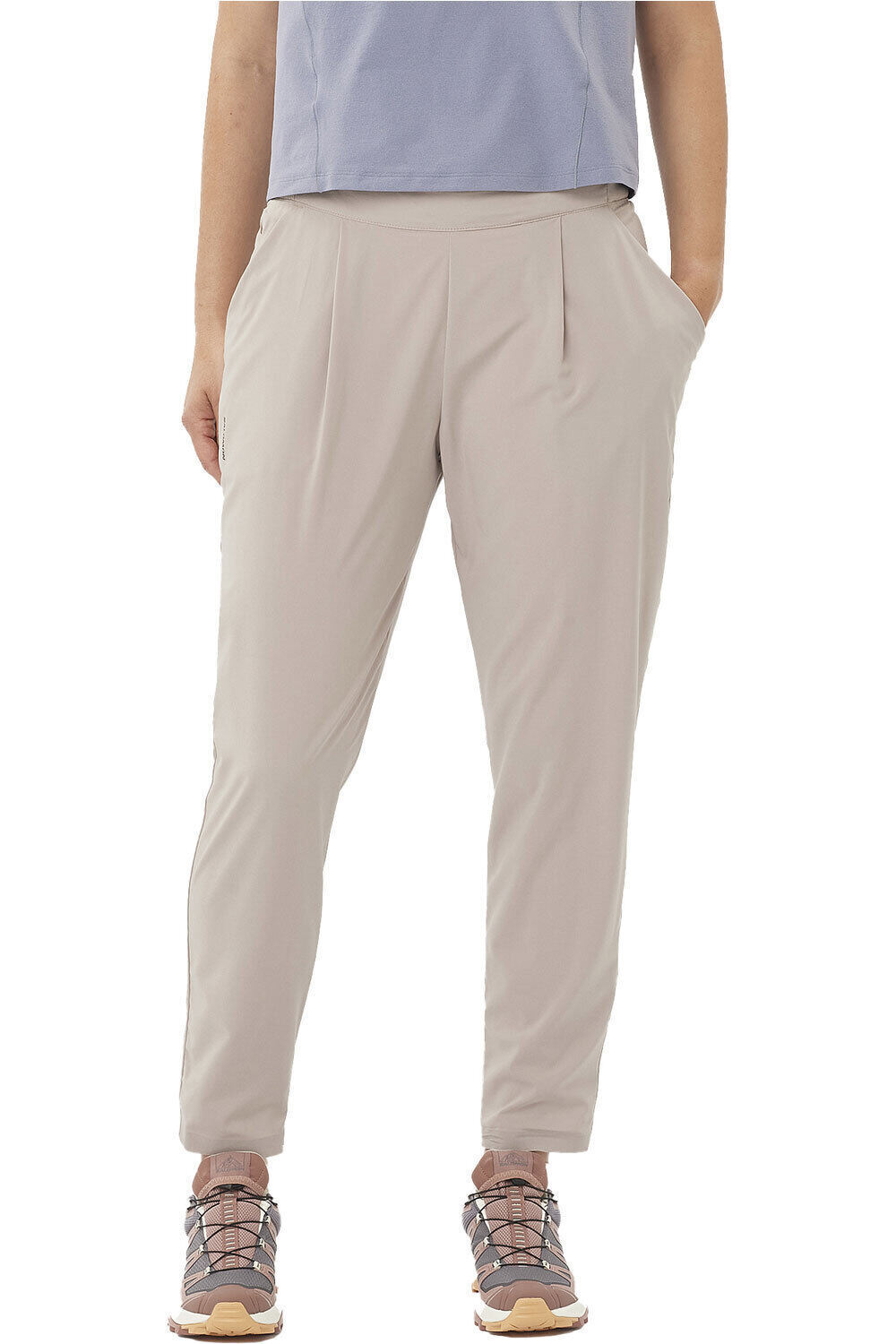 Salomon pantalón montaña mujer COMET PANTS W vista frontal