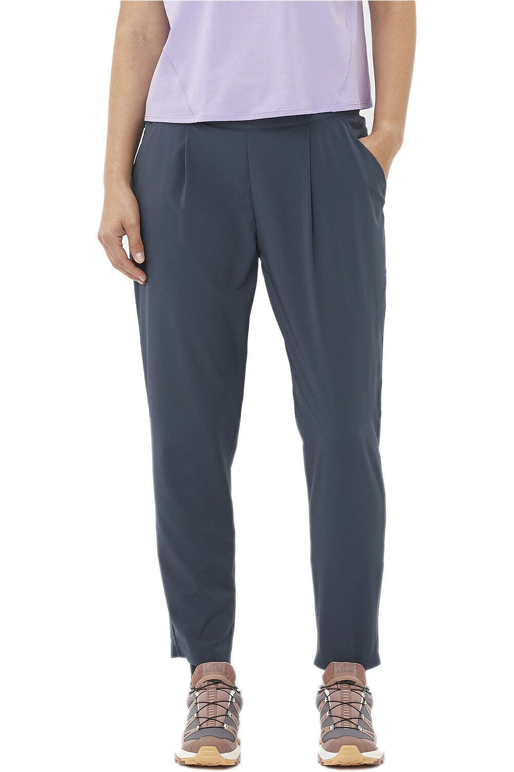 Salomon pantalón montaña mujer COMET PANTS W vista frontal
