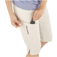 Salomon pantalón montaña mujer WAYFARER CAPRI W vista detalle