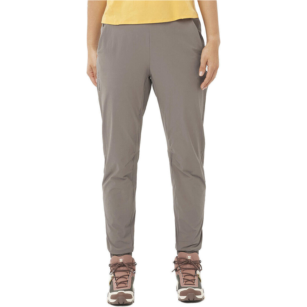 Salomon pantalón montaña mujer WAYFARER EASE PANTS W vista frontal