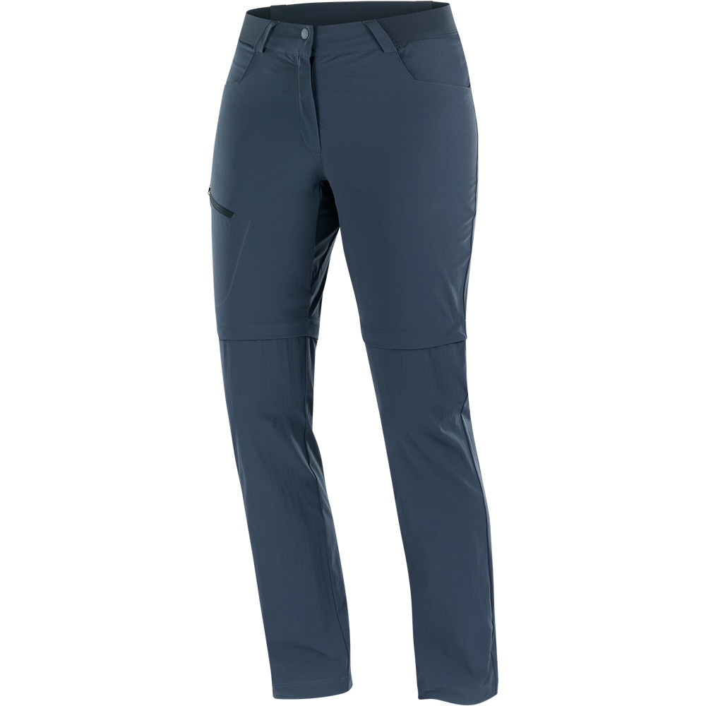 Salomon pantalón montaña mujer WAYFARER ZIP OFF PANTS W 08