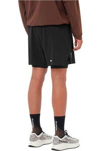 Salomon pantalón running hombre SENSE AERO 2IN1 SHTS 5 M vista trasera