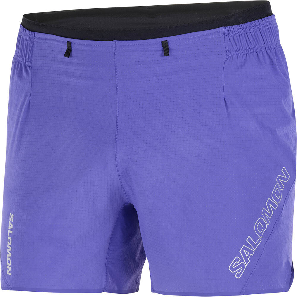 Salomon pantalón running hombre SENSE AERO 5 SHORTS M vista detalle