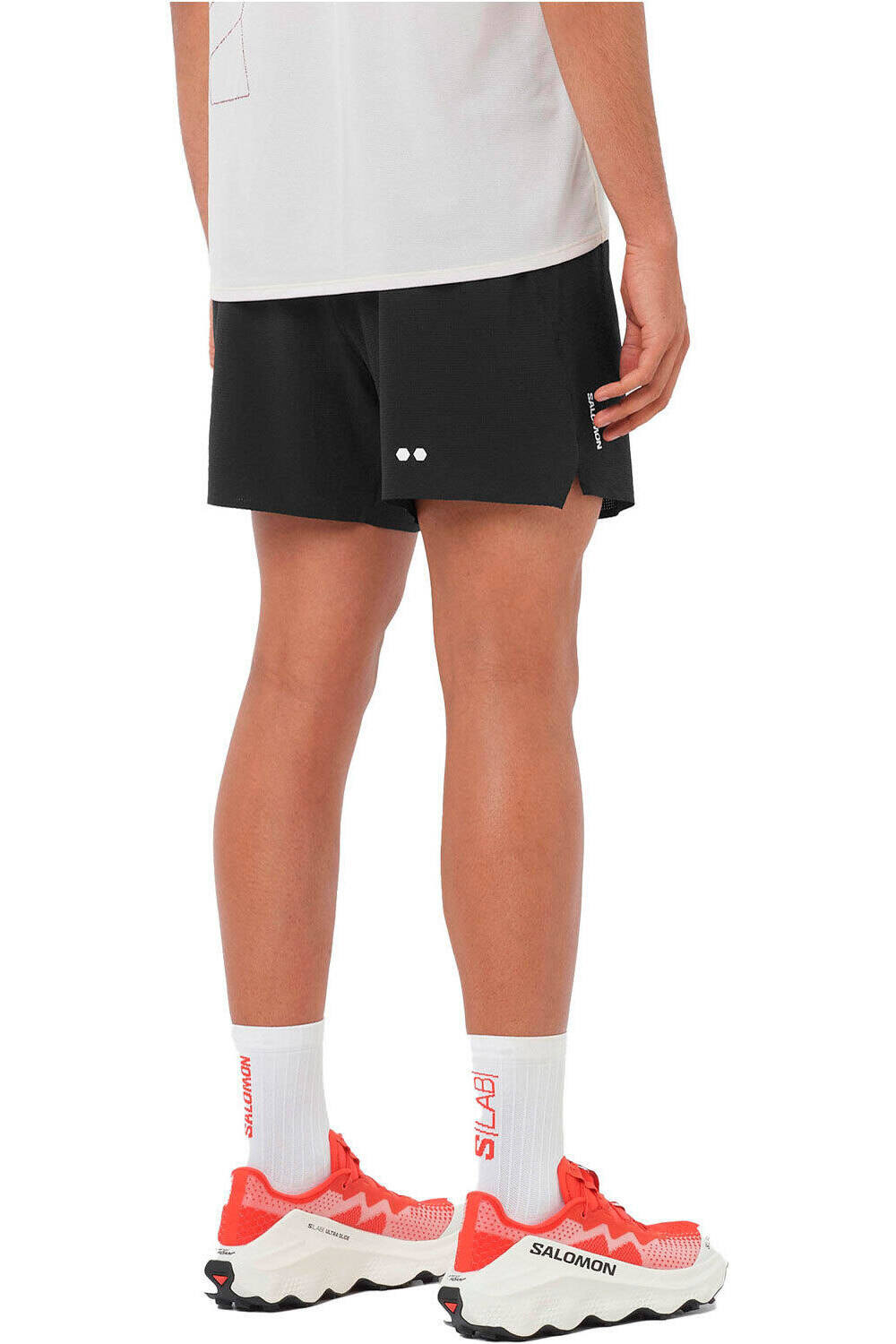 Salomon pantalón running hombre SENSE AERO STOW 5 SHTS M vista trasera