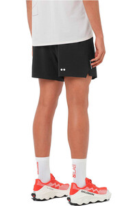 Salomon pantalón running hombre SENSE AERO STOW 5 SHTS M vista trasera