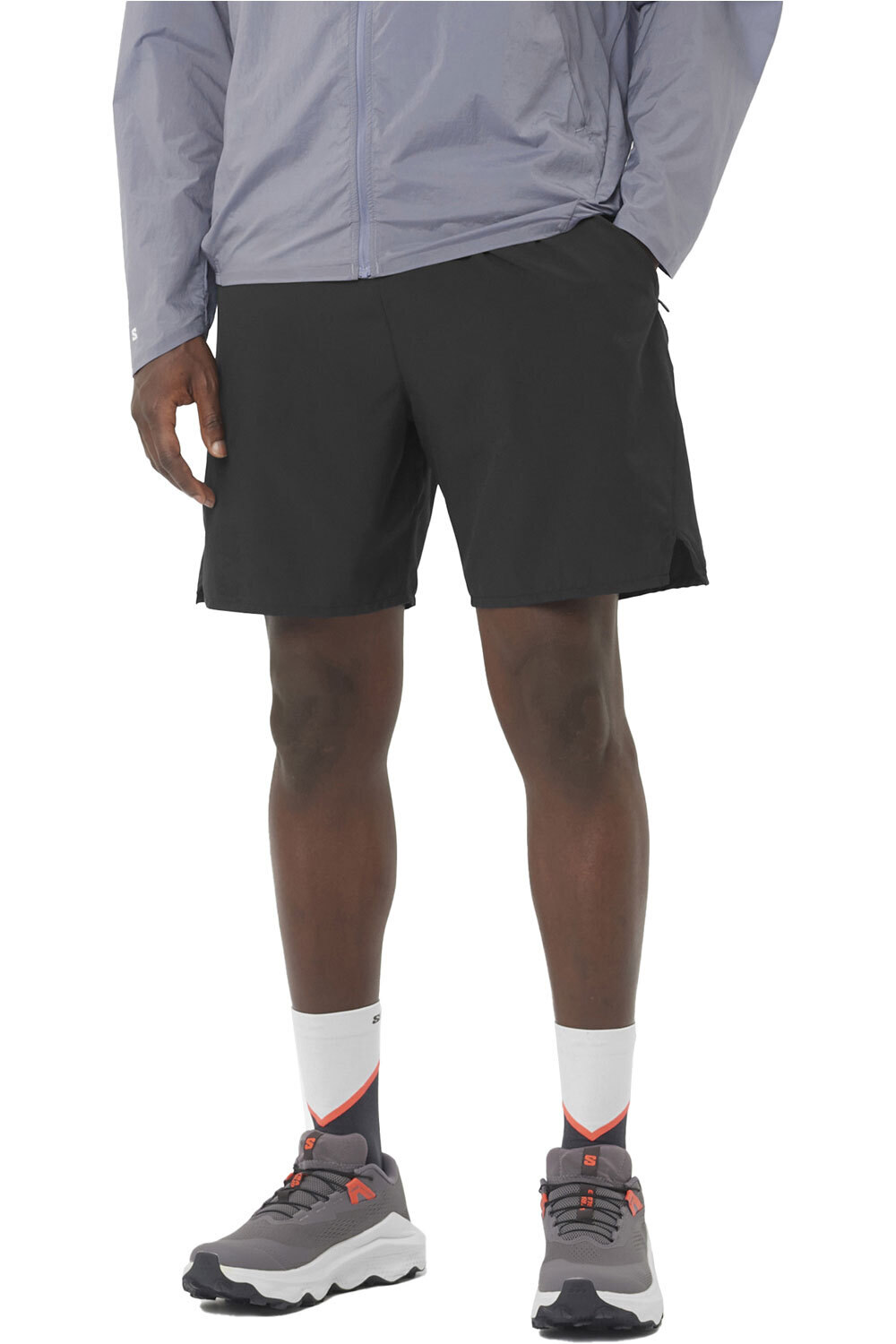 Salomon pantalón running hombre SHKout C 2IN1 SHTS 7 M vista frontal