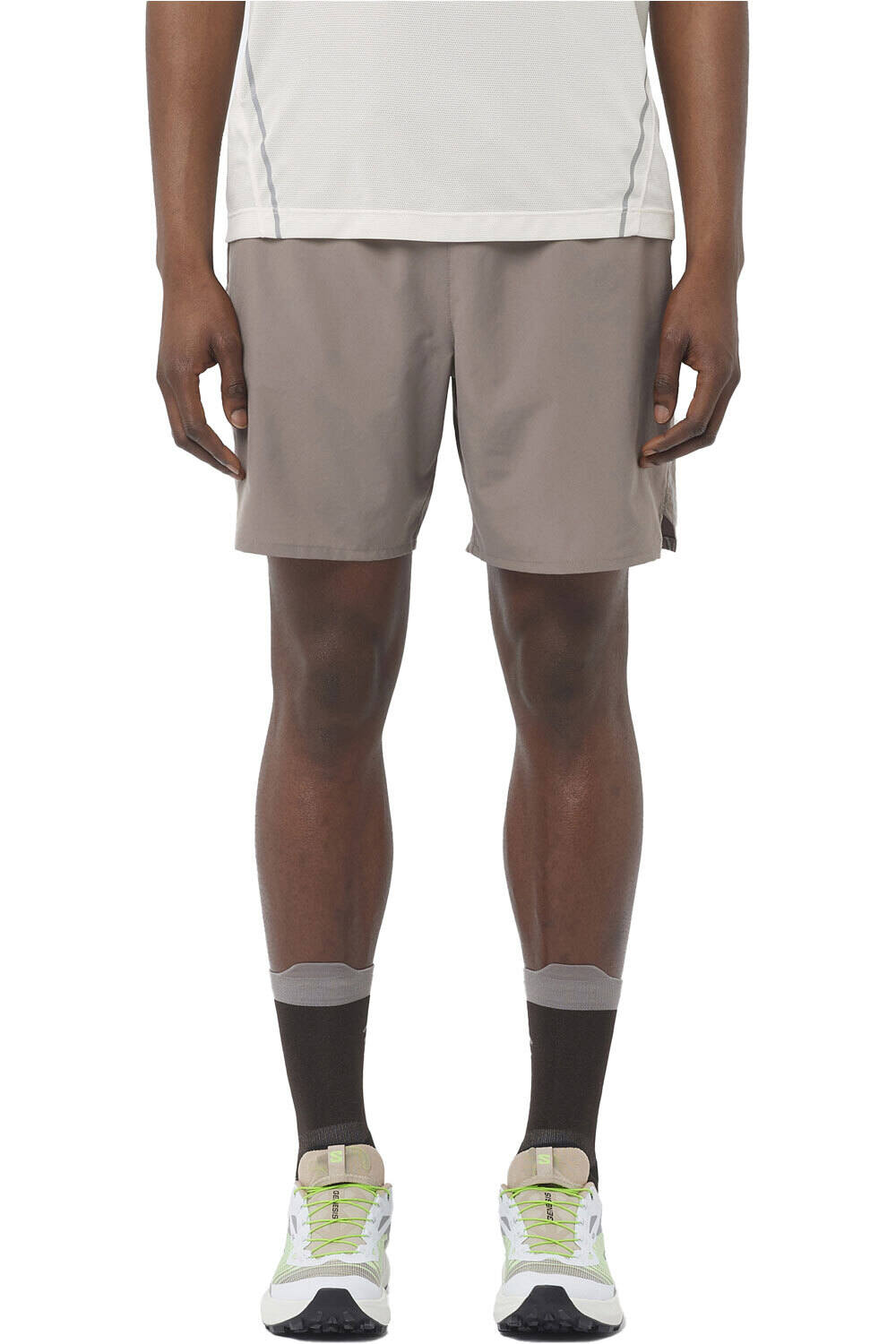 Salomon pantalón running hombre SHKout STLR SHTS 7 NL M vista frontal