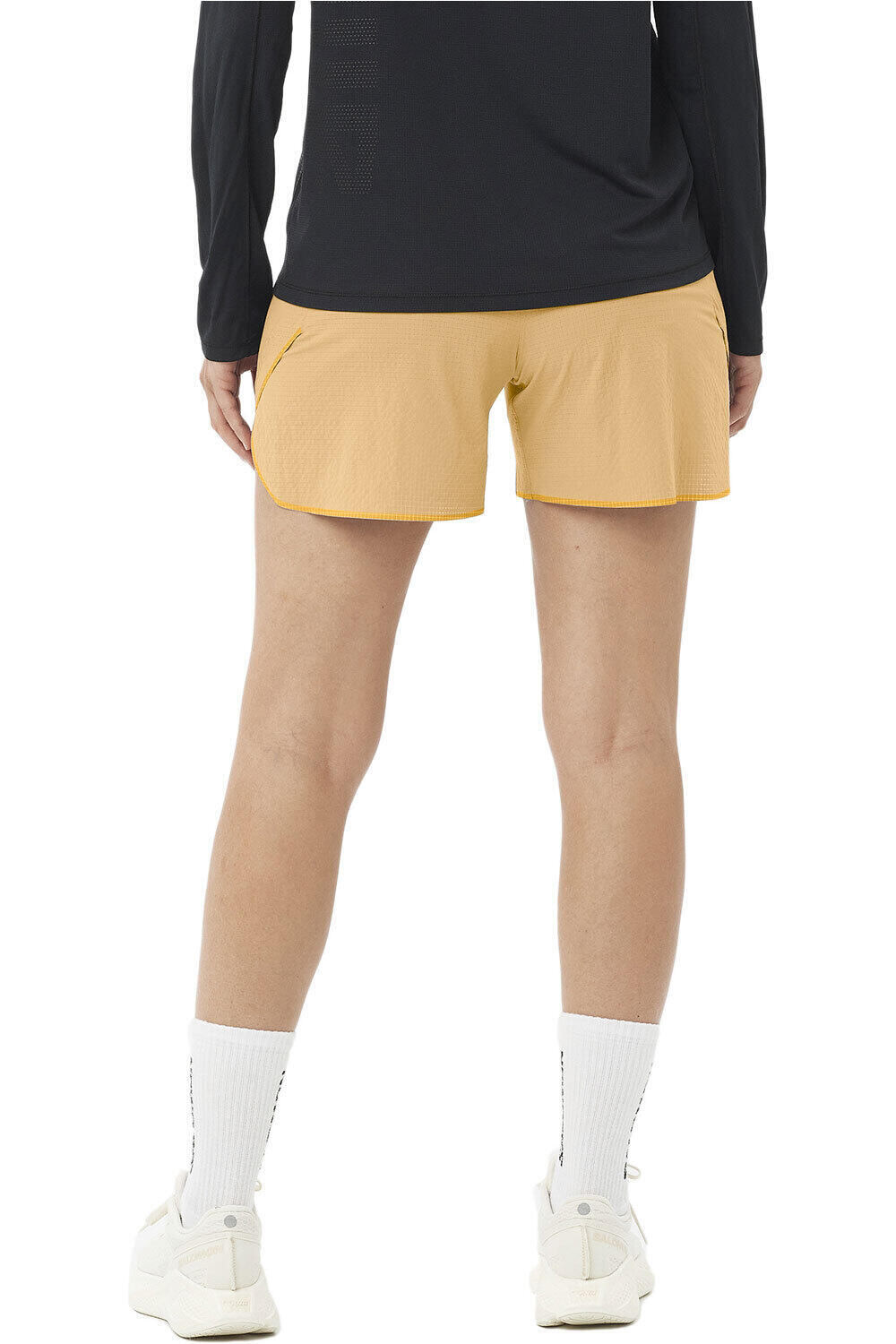 Salomon pantalón running mujer SENSE AERO 5 SHORTS W vista trasera