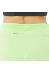 Salomon pantalones cortos trail running mujer SENSE AERO SPLT 3 SHTS W vista detalle