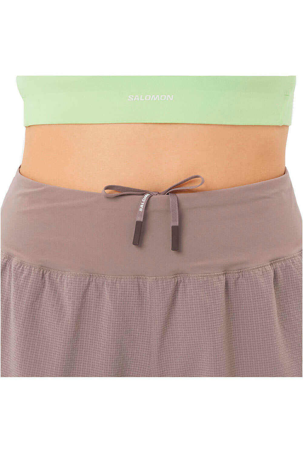 Salomon pantalones cortos trail running mujer SENSE AERO STOW 4 SHTS W 03