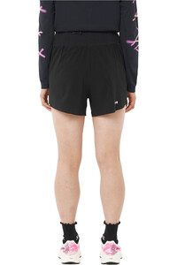 Salomon pantalones cortos trail running mujer SENSE AERO STOW 4 SHTS W vista trasera