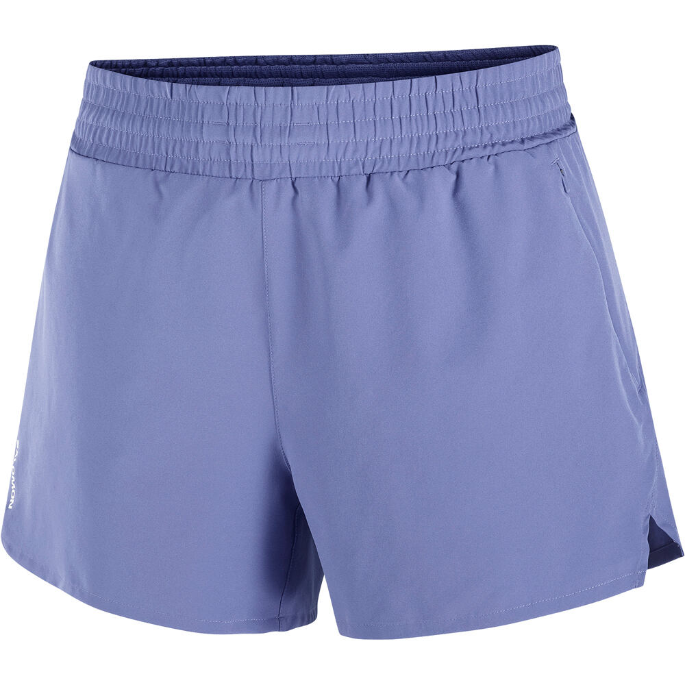 Salomon pantalones cortos trail running mujer SHKout CORE SHORTS 4 W 04