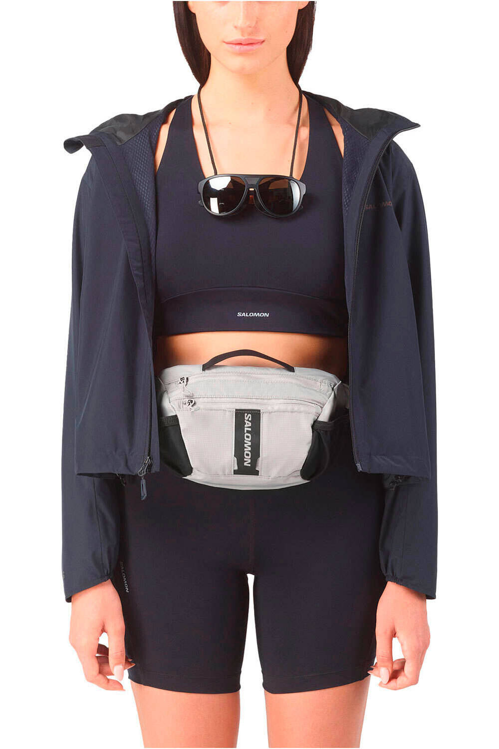Salomon riñoneras montaña ACS WAIST PACK 3 vista frontal