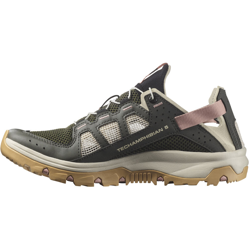 Salomon sandalias trekking mujer TECHAMPHIBIAN 5 W lateral interior