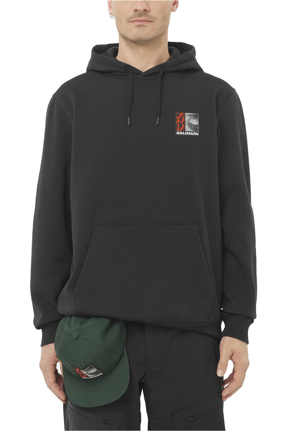 Salomon Sudaderas Montaña Hombre FREESTYLE HOODIE vista frontal