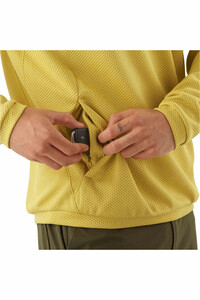 Salomon Sudaderas Montaña Hombre MOTOMESH CREWNECK M vista detalle