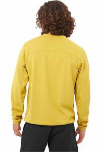 Salomon Sudaderas Montaña Hombre MOTOMESH CREWNECK M vista trasera
