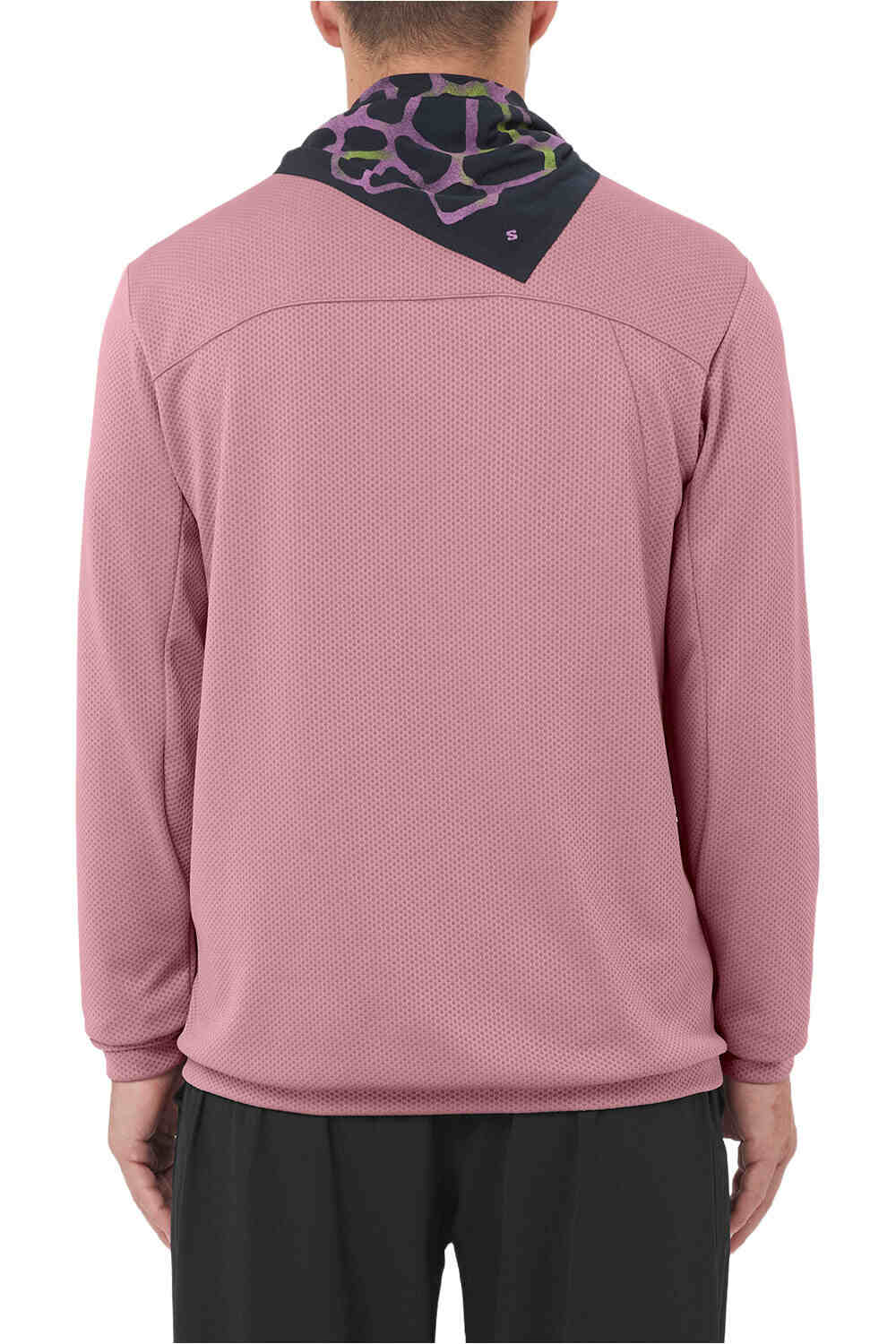 Salomon Sudaderas Montaña Hombre MOTOMESH CREWNECK M vista trasera