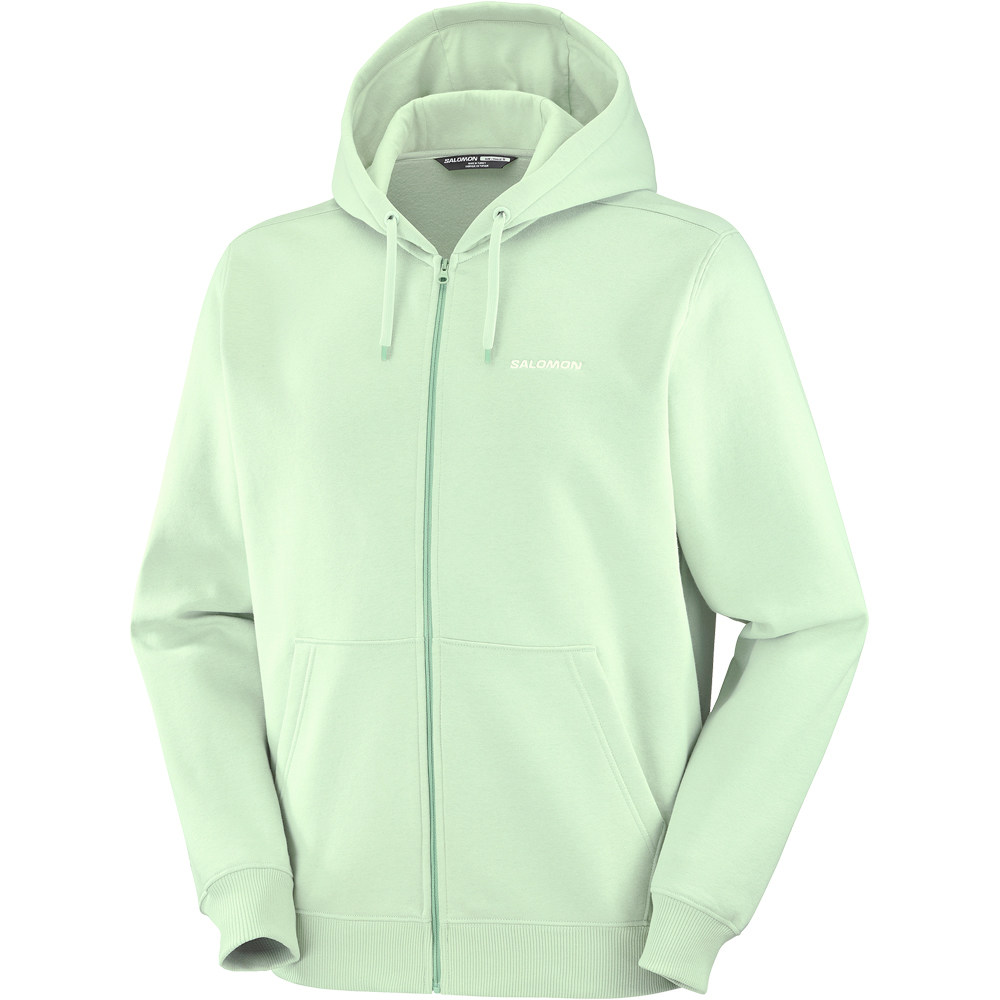 Salomon Sudaderas Montaña Hombre SALOMON LOGO FZ HOODIE M 03