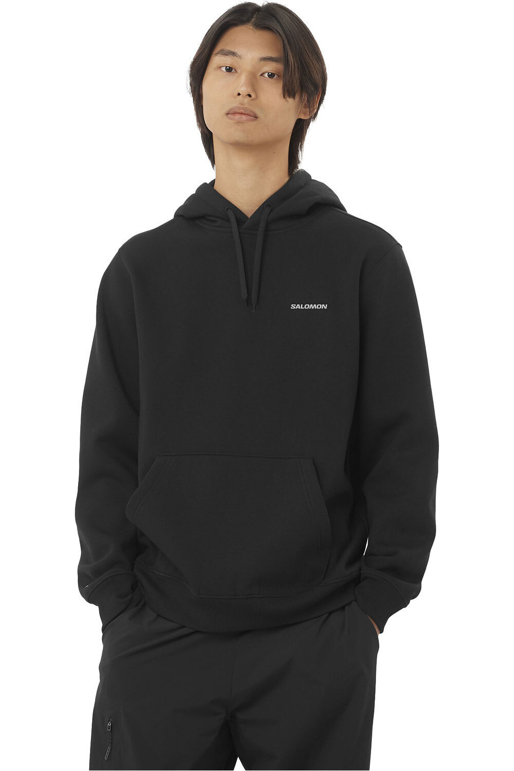 Salomon Sudaderas Montaña Hombre SALOMON LOGO HOODIE M vista frontal