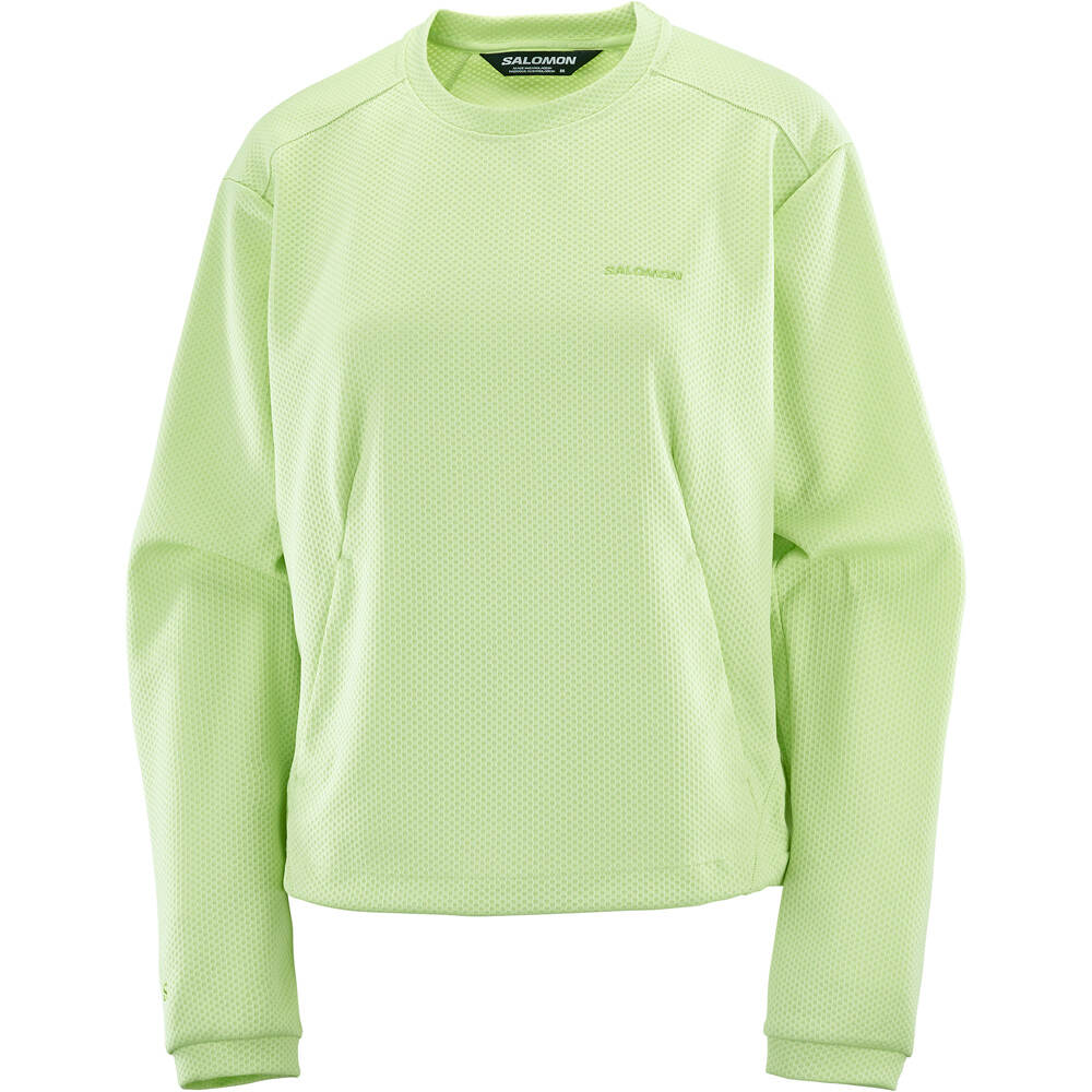 Salomon Sudaderas Montaña Mujer MOTOMESH CREWNECK W 06