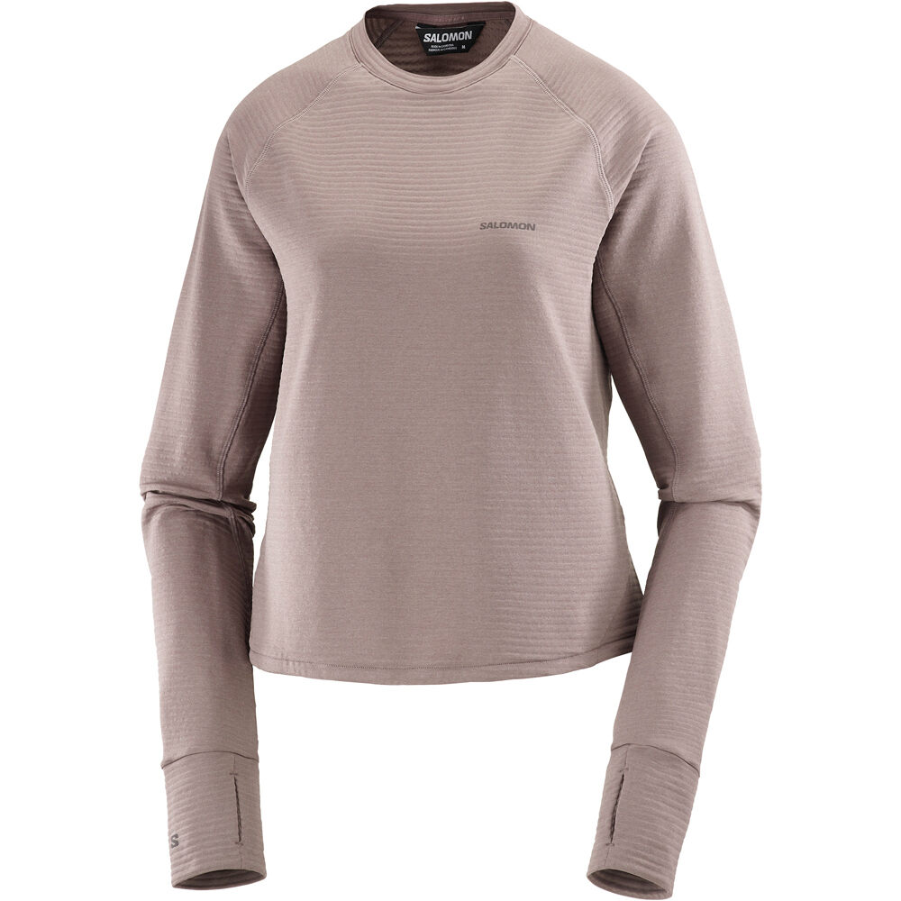 Salomon Sudaderas Montaña Mujer SNTIAL LIGHTWARM CN W 04