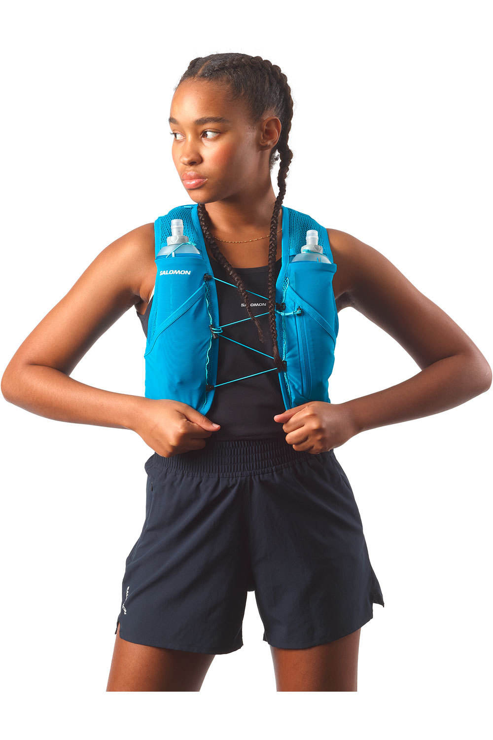 Salomon varios running ACTIVE SKIN 8 SET vista frontal