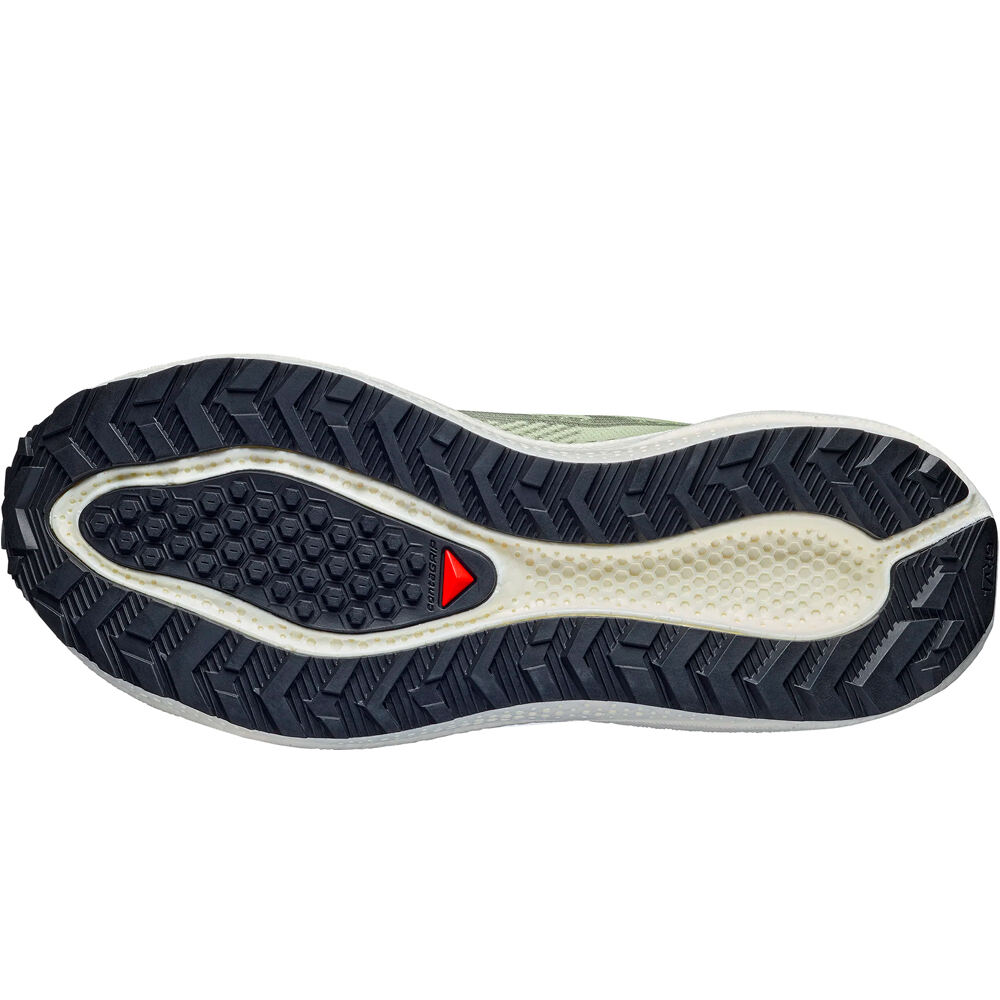 Salomon zapatilla running mujer AERO BLAZE 3 GRVL W vista superior