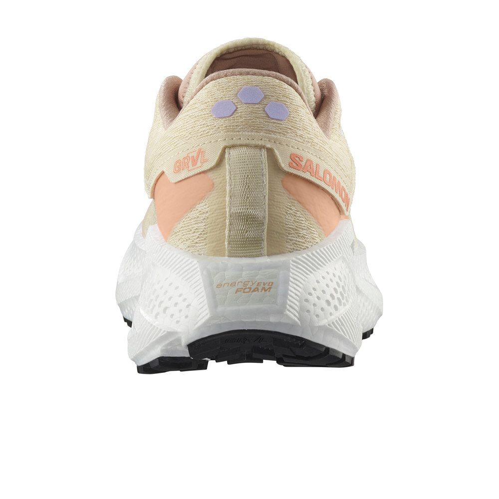 Salomon zapatilla running mujer AERO GLIDE 3 GRVL W vista trasera