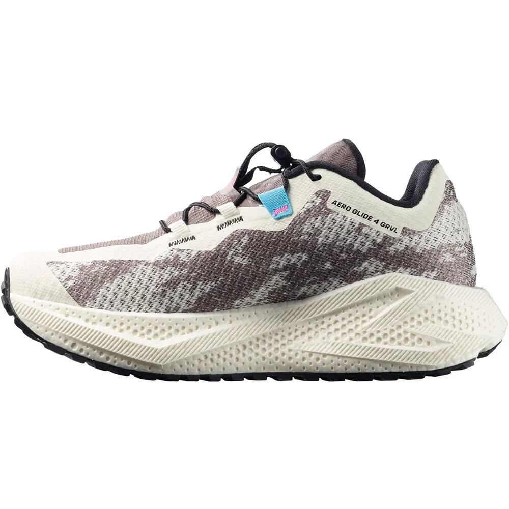 Salomon zapatilla running mujer AERO GLIDE 4 GRVL W puntera