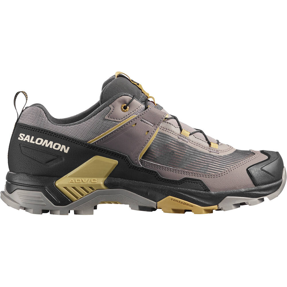 Salomon zapatilla trekking hombre X ULTRA 5 lateral exterior