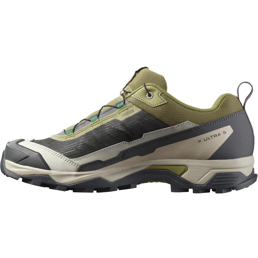 Salomon zapatilla trekking hombre X ULTRA 5 lateral interior
