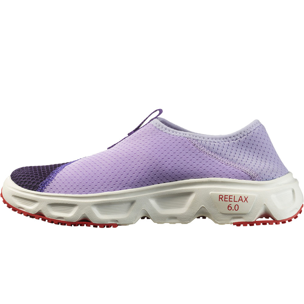 Salomon zapatilla trekking mujer REELAX MOC 6.0 W lateral interior