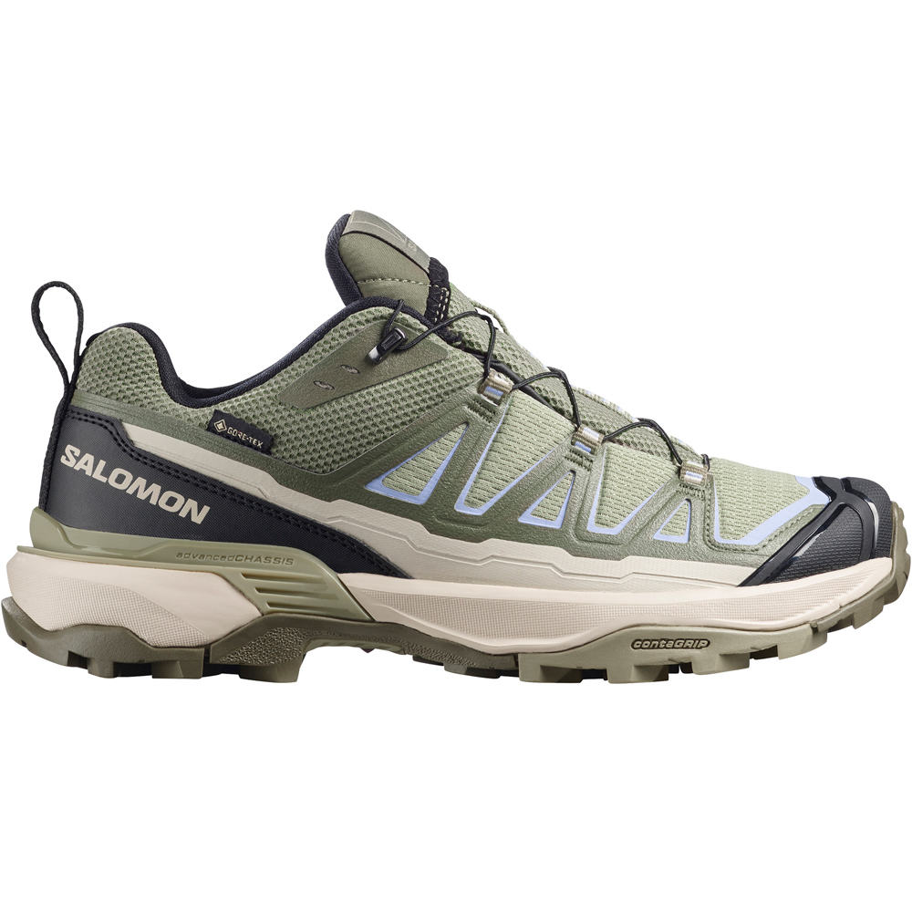 Salomon zapatilla trekking mujer X ULTRA 360 EDGE GTX W lateral exterior