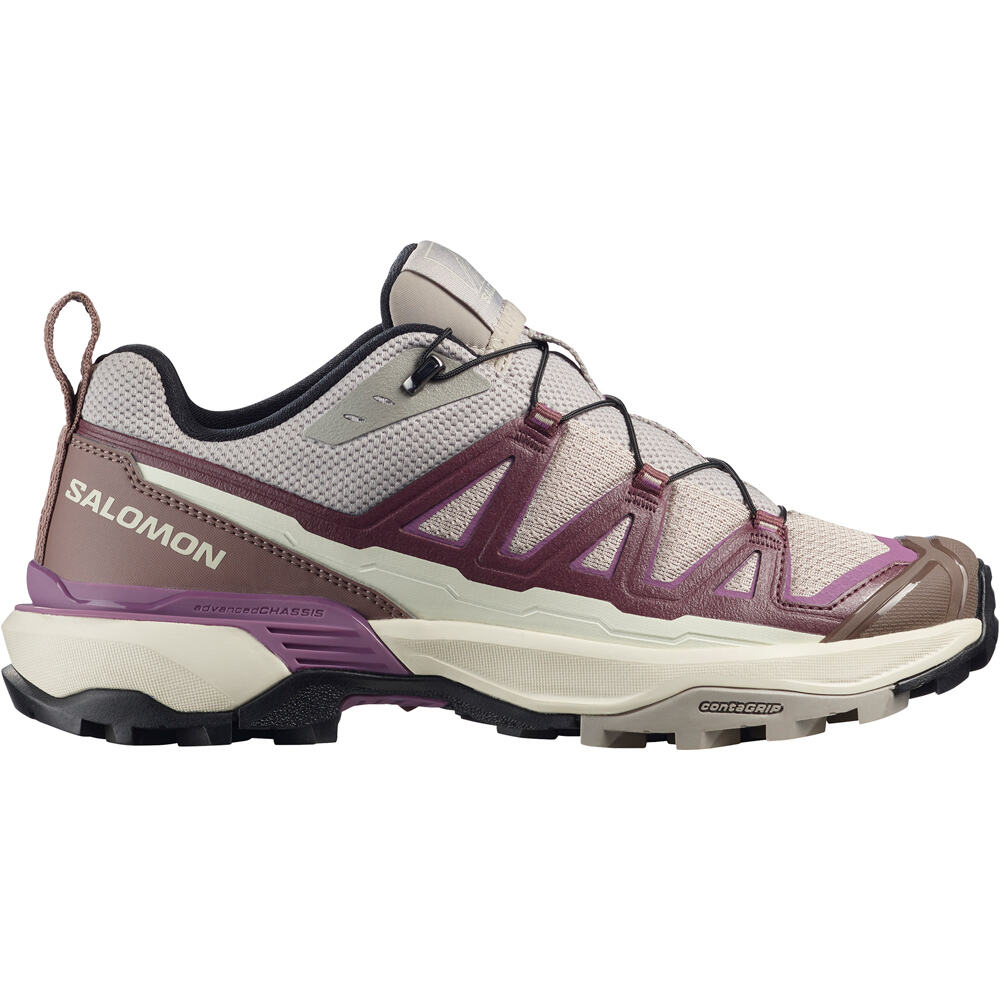 Salomon zapatilla trekking mujer X ULTRA 360 EDGE W lateral exterior
