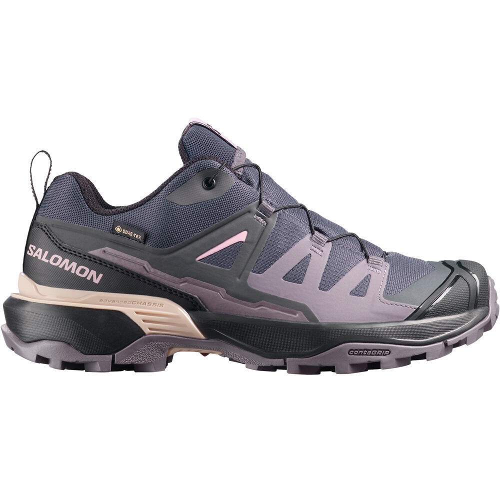 Salomon zapatilla trekking mujer X ULTRA 360 GTX W lateral exterior