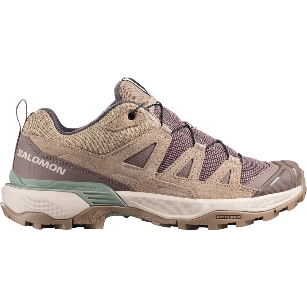 Salomon zapatilla trekking mujer X ULTRA 360 LTR W lateral exterior
